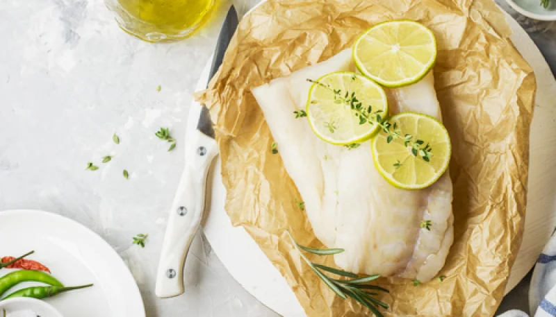 Filet de poisson en papillote aux herbes