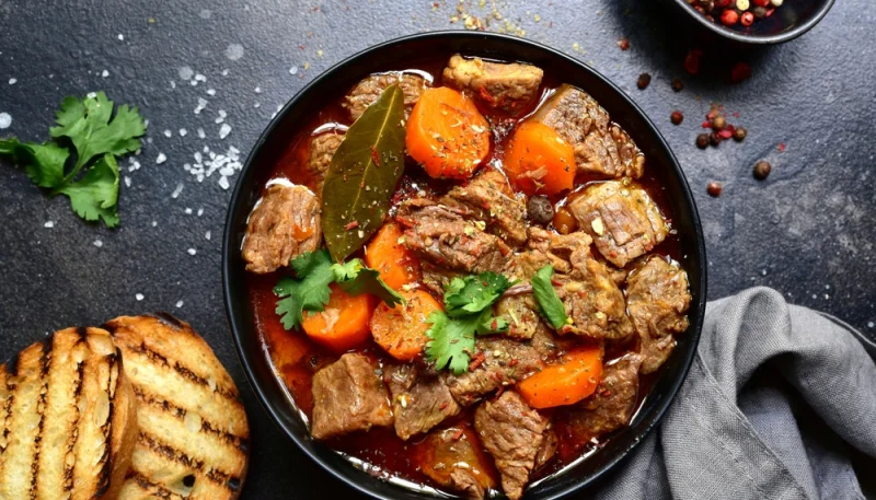 Bœuf mijoté aux carottes