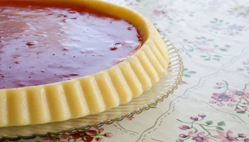 Gâteau de semoule à la confiture (İrmik tatlısı)