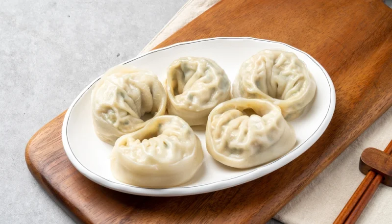 Mandu coréens vapeur au tofu et légumes