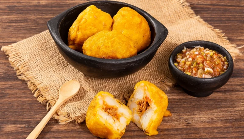 Papa rellena – Pommes de terre farcies colombiennes