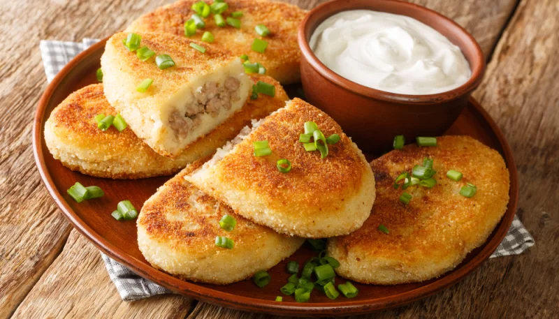 Zrazy de pommes de terre à la viande