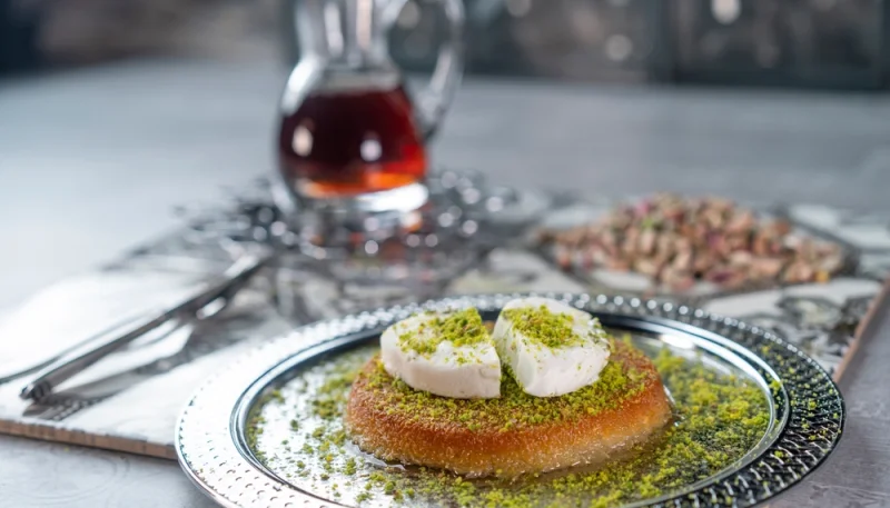 Künefe – Dessert oriental au fromage et sirop