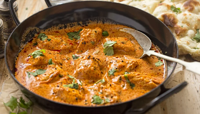 Poulet au beurre à l’indienne
