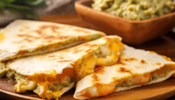 Quesadillas fromage & poivrons grillés