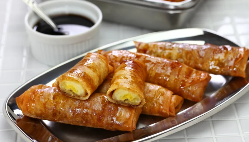 Turon (Rouleaux croustillants à la banane)