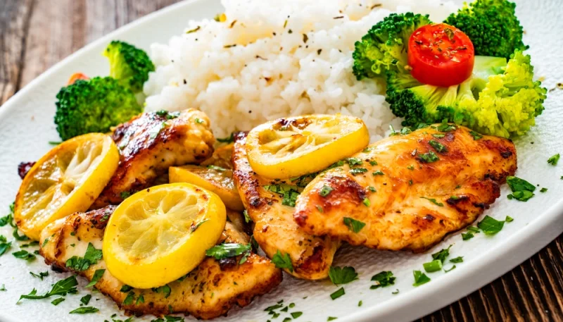 🍗 Aiguillettes de poulet marinées au citron et herbes