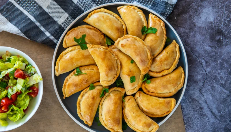 🥟 Chaussons feuilletés aux légumes grillés