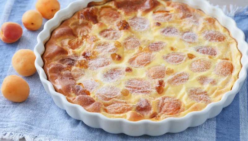 🍑 Clafoutis aux abricots moelleux