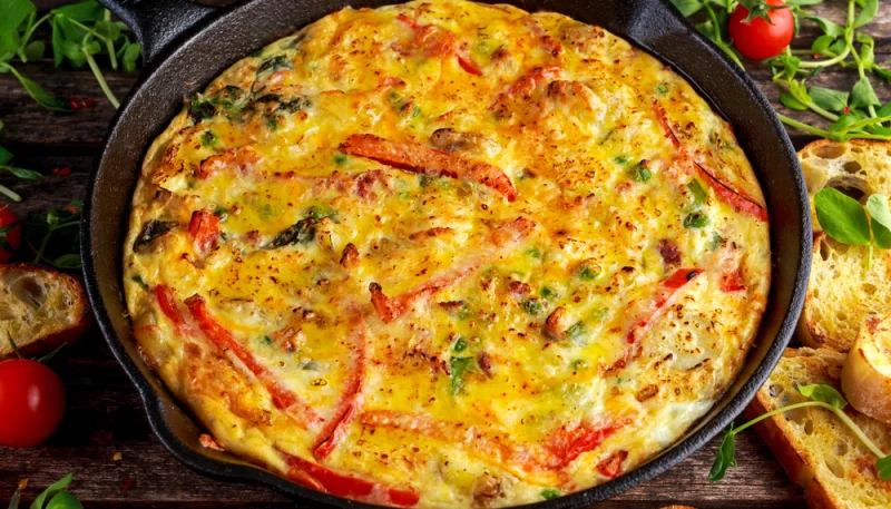 🌽 Gâteau de polenta aux légumes grillés