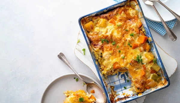 🥘 Gratin express de restes de légumes