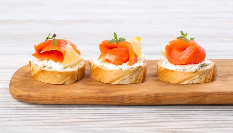 🥪 Mini croque-monsieur au saumon fumé