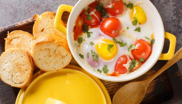 🍳 Œufs cocotte aux tomates cerises