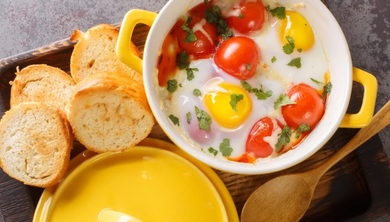 🍳 Œufs cocotte aux tomates cerises