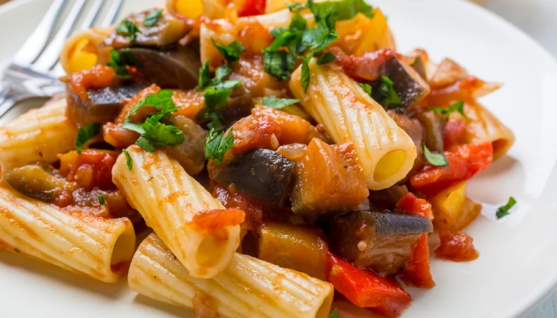 🍝 Pâtes froides à la ratatouille maison