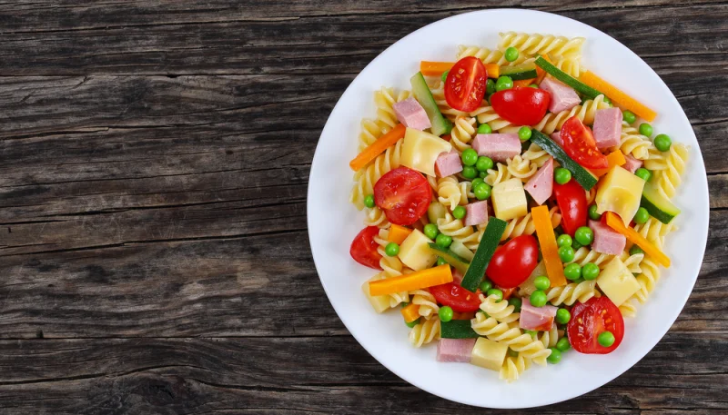🥗 Pâtes froides aux légumes