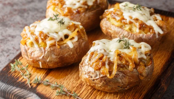 🥔 Pommes de terre à la française aux oignons caramélisés