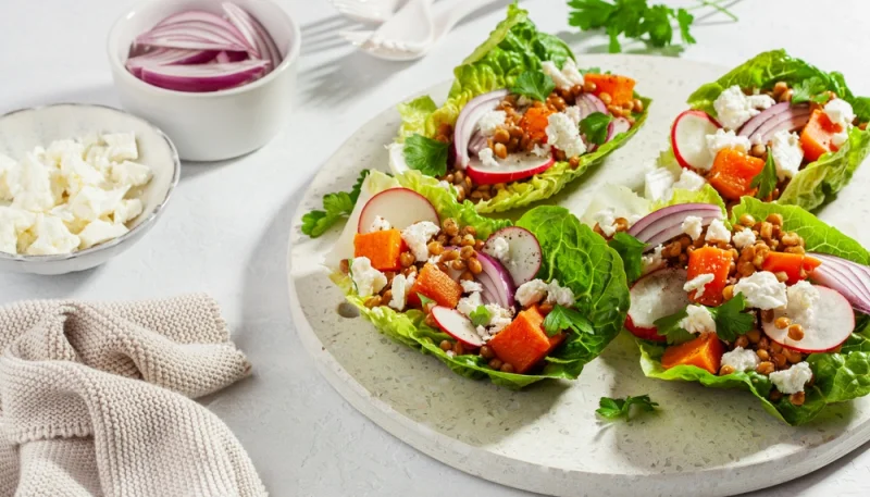 🥗 Salade de lentilles aux radis et feta