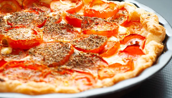 🥧 Tarte fine aux tomates et moutarde