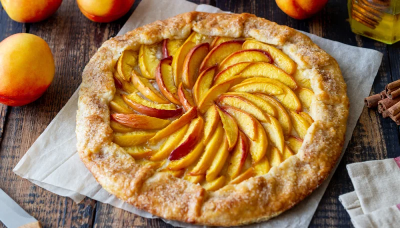 🍑 Tarte rustique aux nectarines d'été