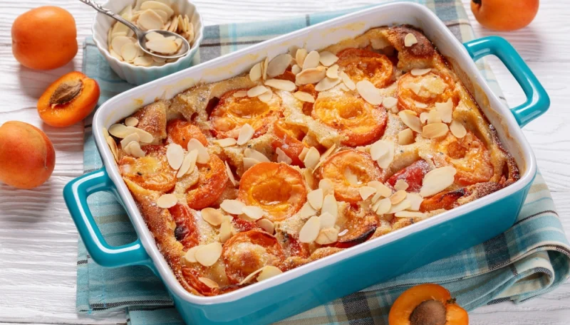 🍰 Clafoutis à l’abricot et amandes