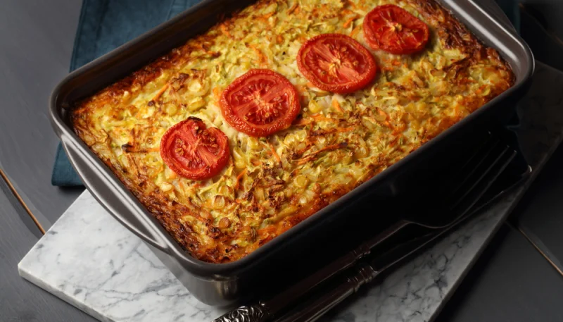🍅 Clafoutis salé aux tomates