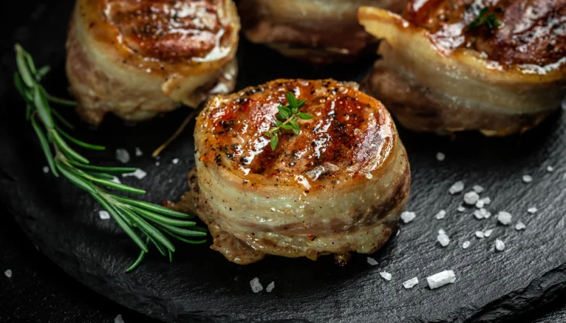 Paupiettes de veau au bacon