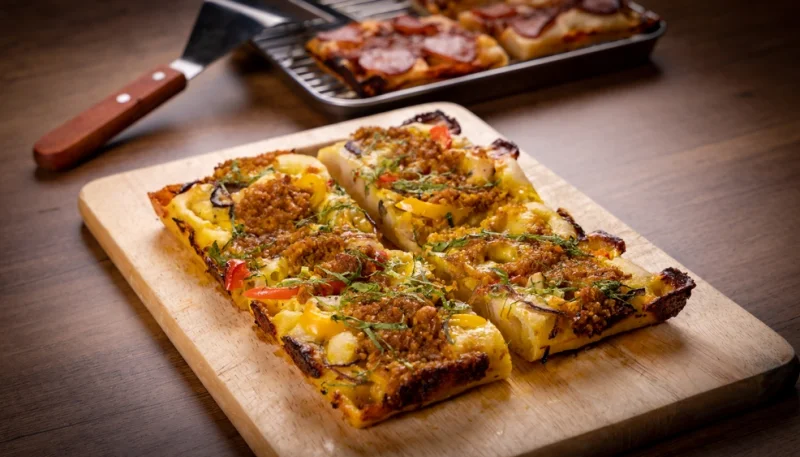 🍕 Pizza pain de mie maison