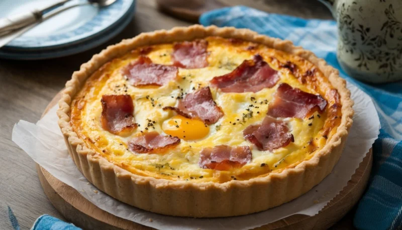 🥧 Quiche Lorraine à la façon bistro