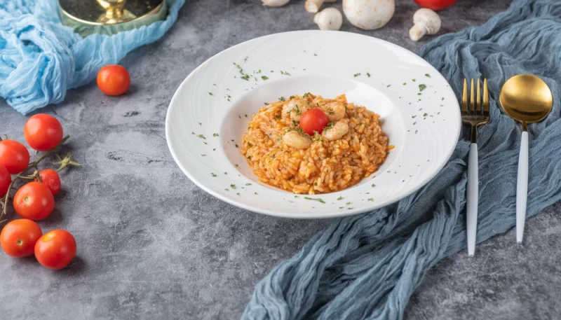 🦐 Risotto crémeux aux crevettes