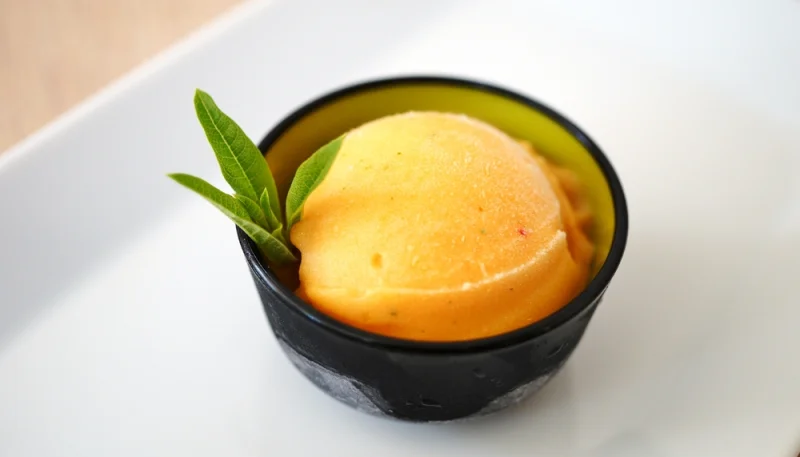 🍨 Sorbet mangue et verveine fraîche