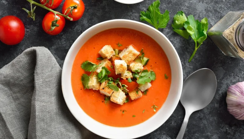 🥣 Soupe froide façon gaspacho