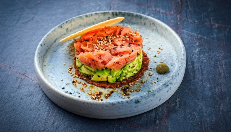 🥑🐟 Tartare d’avocat au saumon