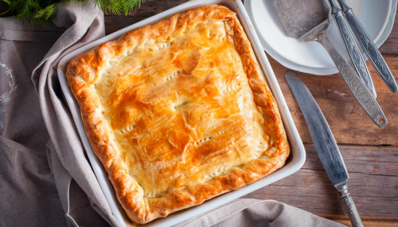 🥒 Feuilleté courgettes jambon (avec 2 pâtes feuilletées) : la recette facile et gourmande