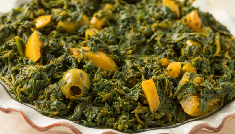 Salade d'épinards à la marocaine
