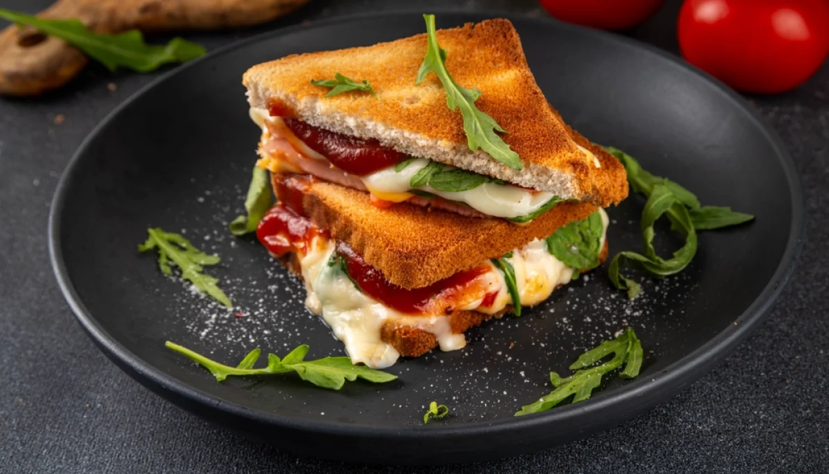 🍕 Sandwich à la pizza grillée
