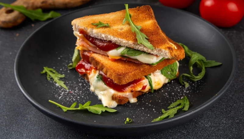 🍕 Sandwich à la pizza grillée