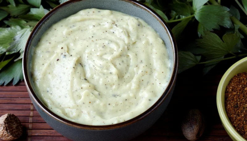 Sauce bechamel aux épices