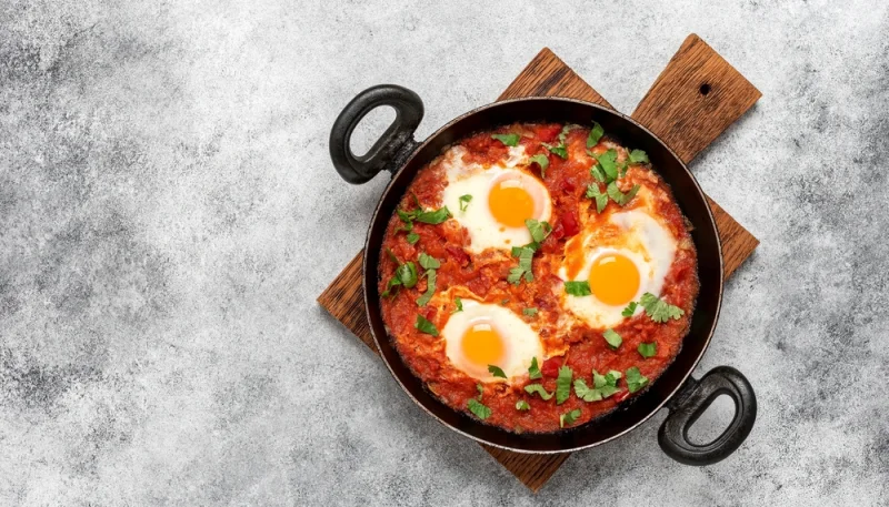 🍳 Shakshuka (œufs pochés dans une sauce tomate)