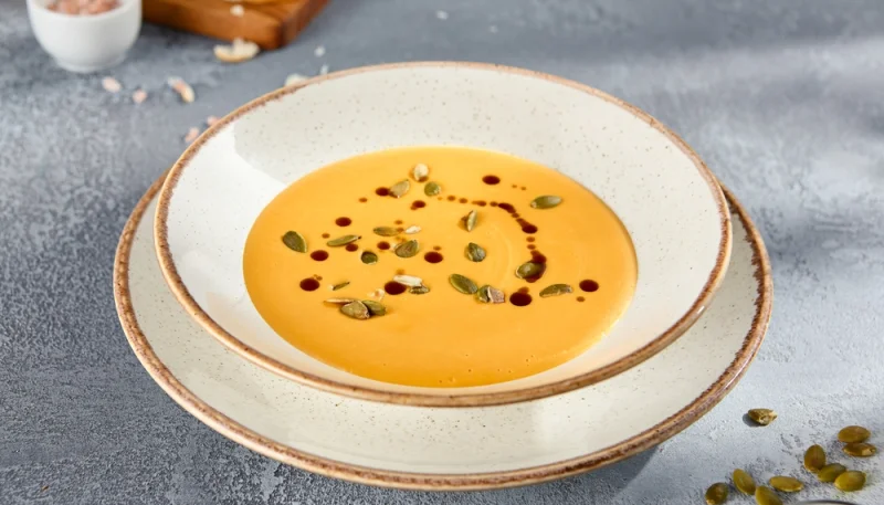 Soupe crémeuse de citrouille