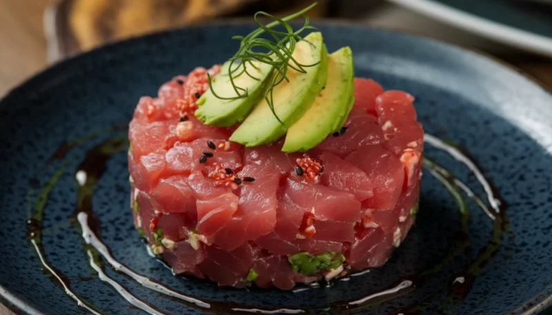 🥢 Tartare de thon maison