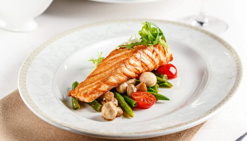 🐟 Délice de saumon aux légumes frais