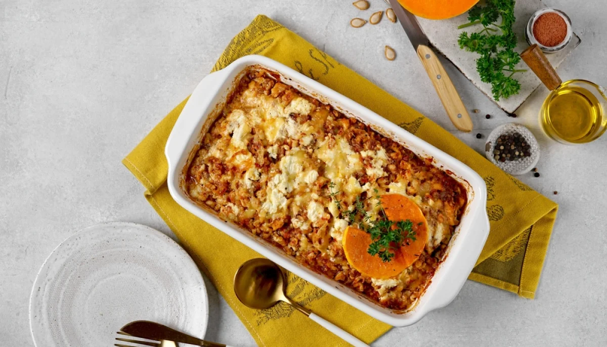 🍝 Lasagnes au potimarron et ricotta, gratinées au fromage