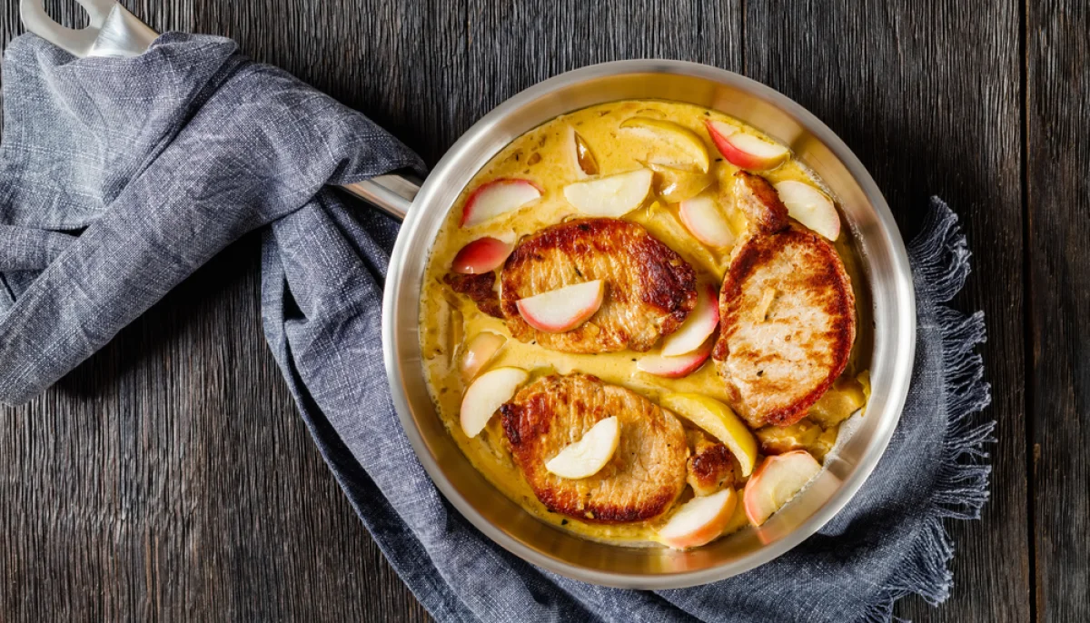 🍏 Porc aux pommes fondantes