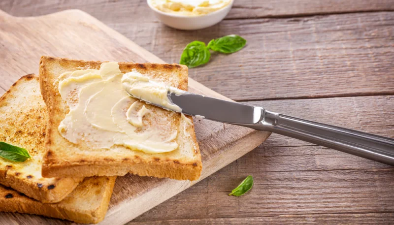 🍞Toasts dorés au beurre fondant