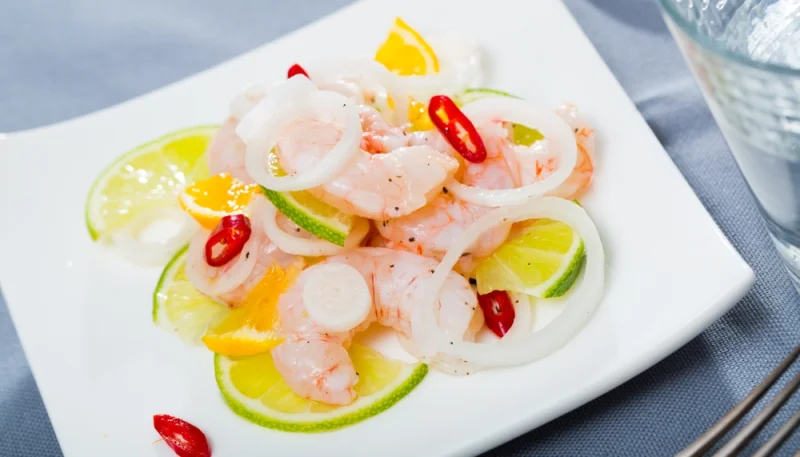 🦐 Ceviche de crevettes ultra frais