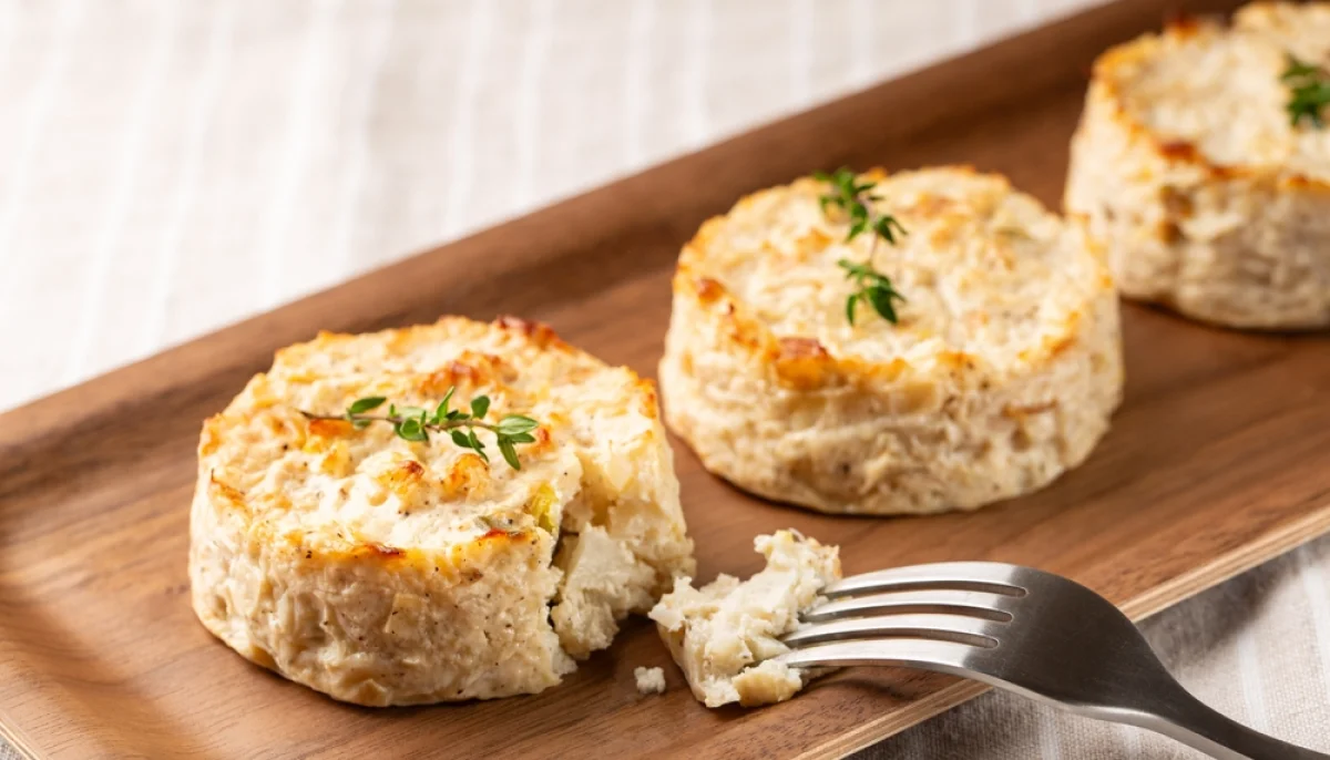 🍽️ Flan de chou-fleur au chèvre