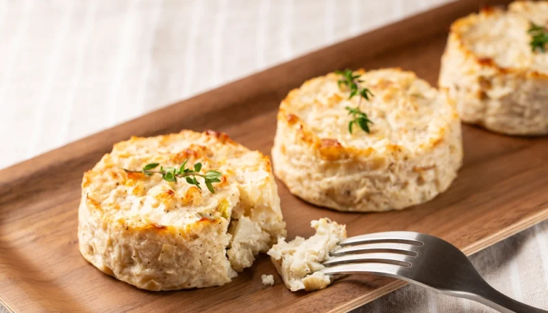 🍽️ Flan de chou-fleur au chèvre
