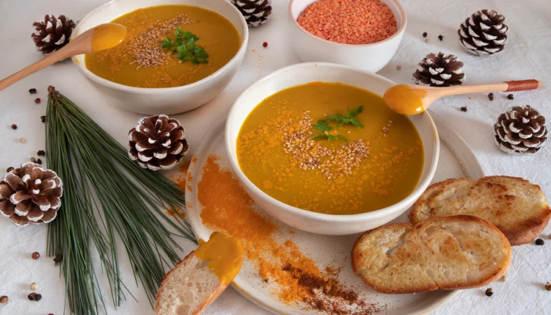 🥣 Soupe de lentilles corail facile
