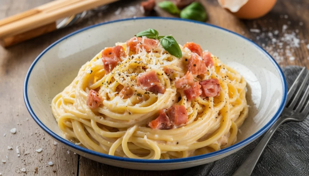 🍝 Pâtes à la carbonara facile